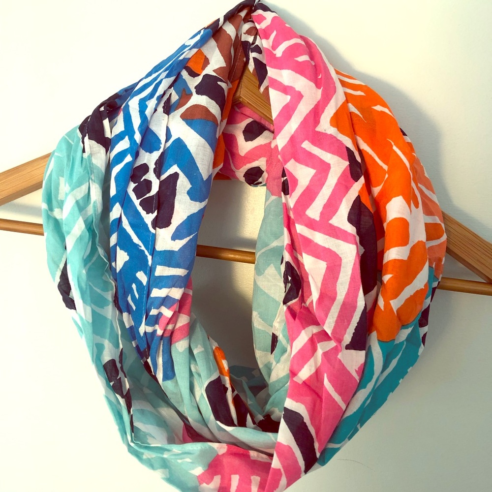 🔥SALE🔥J Crew Tribal Infinity Scarf Multi Colored